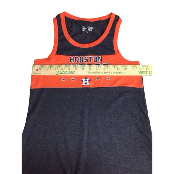 NWT MLB Houston Astros MLB Tank Top by CAMPUS LIFESTYLE, Women’s size XS - Picture 7 of 8